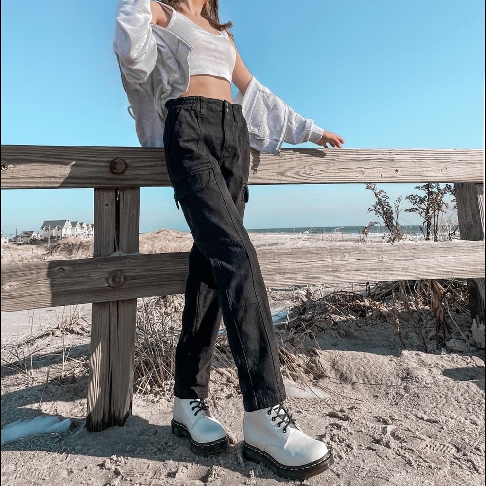 Pacsun black cargo pants